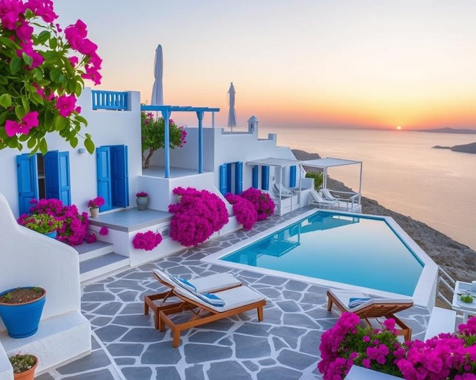 Griekse stijl accommodaties Mykonos