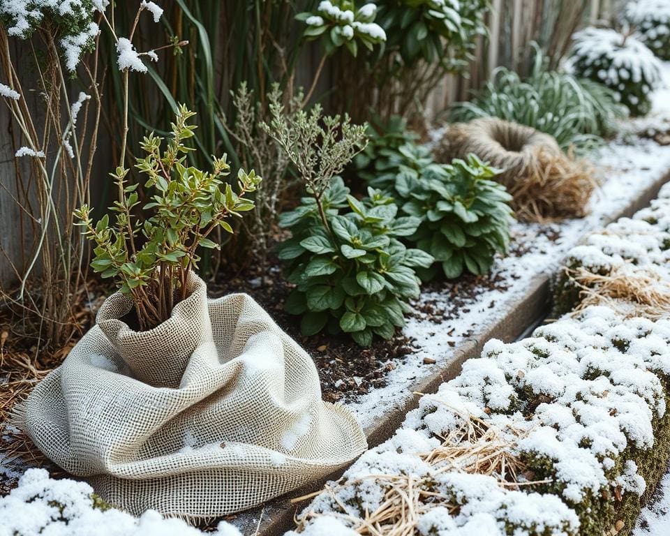 Hoe bescherm je planten tegen vorst in de winter?