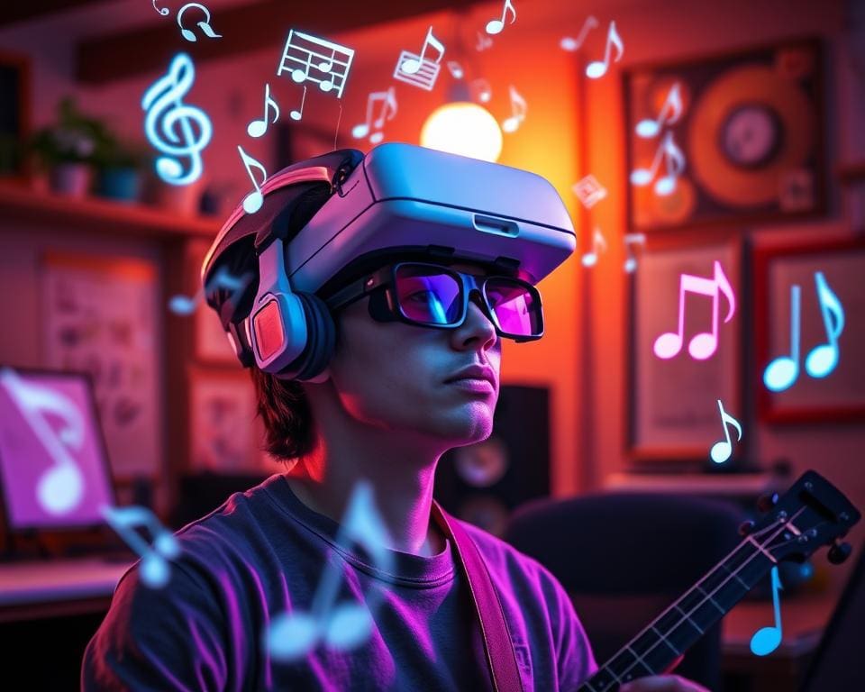 Hoe draagt augmented reality bij aan muziektraining?