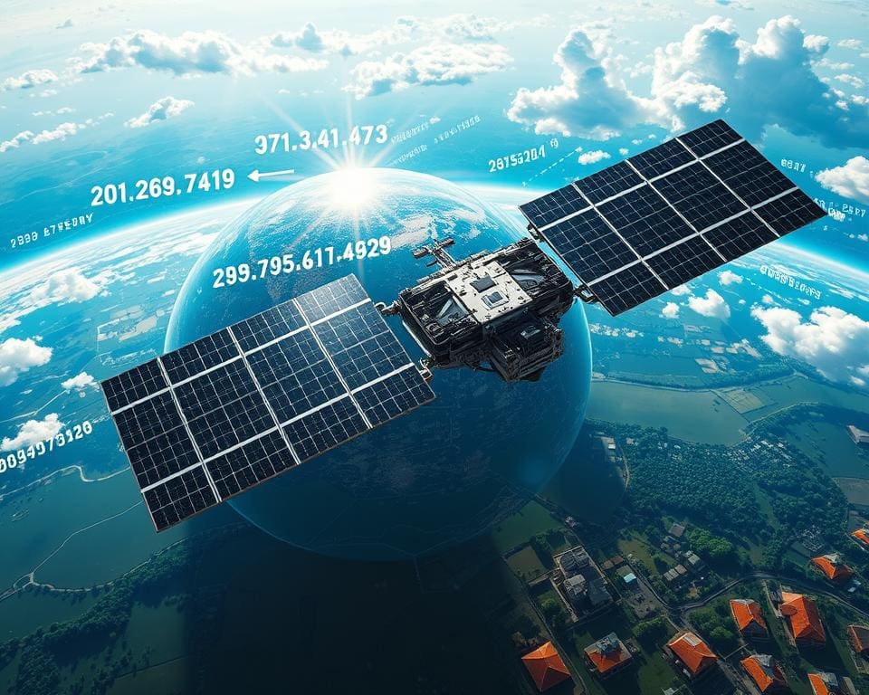 Hoe helpen satellieten bij het monitoren van zonne-energie?