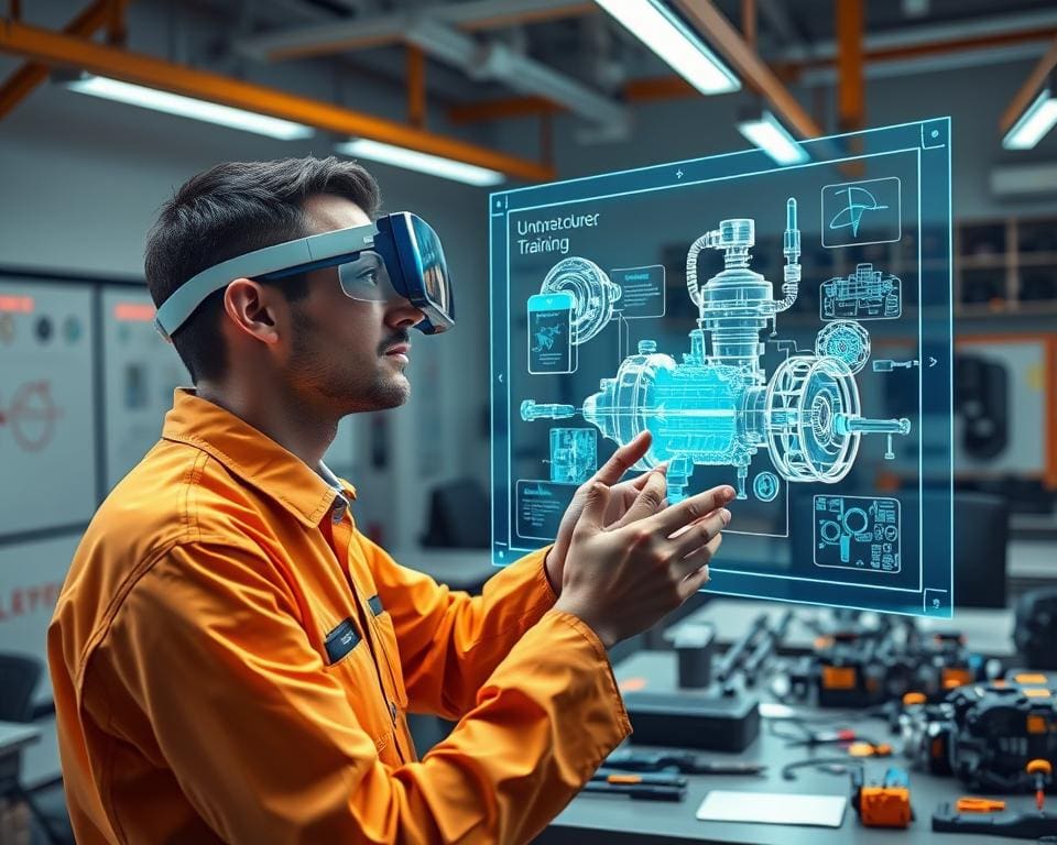 Hoe werkt augmented reality in technische trainingsprogramma's?