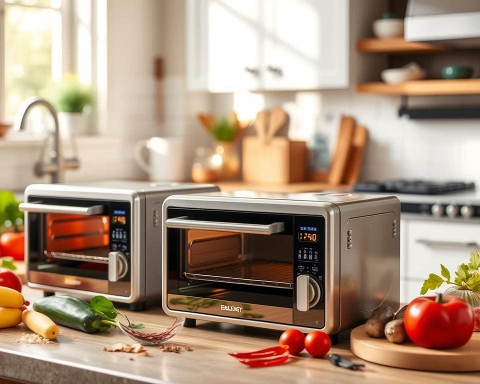 Kleine ovens met snelle verwarmingsfunctie