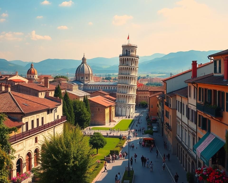 Pisa cultuurrijke stad met bezienswaardigheden