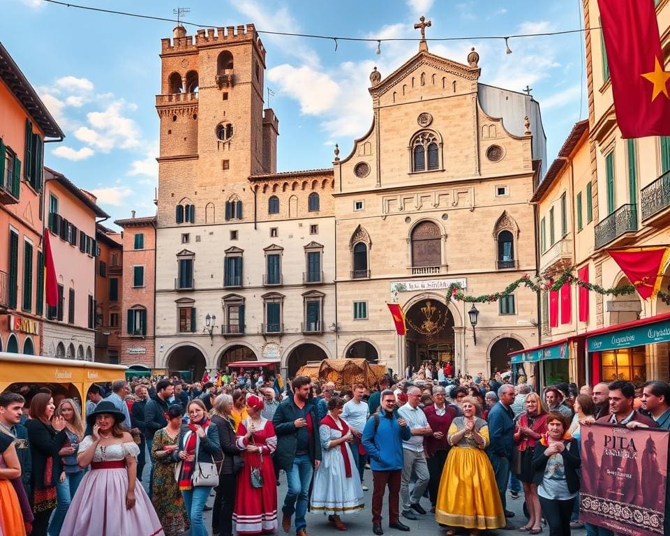 Siena cultuur en lokale feesten