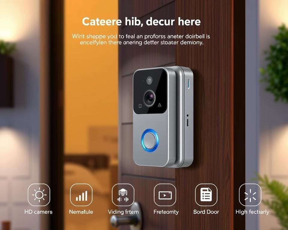 Slimme deurbellen met HD-camera