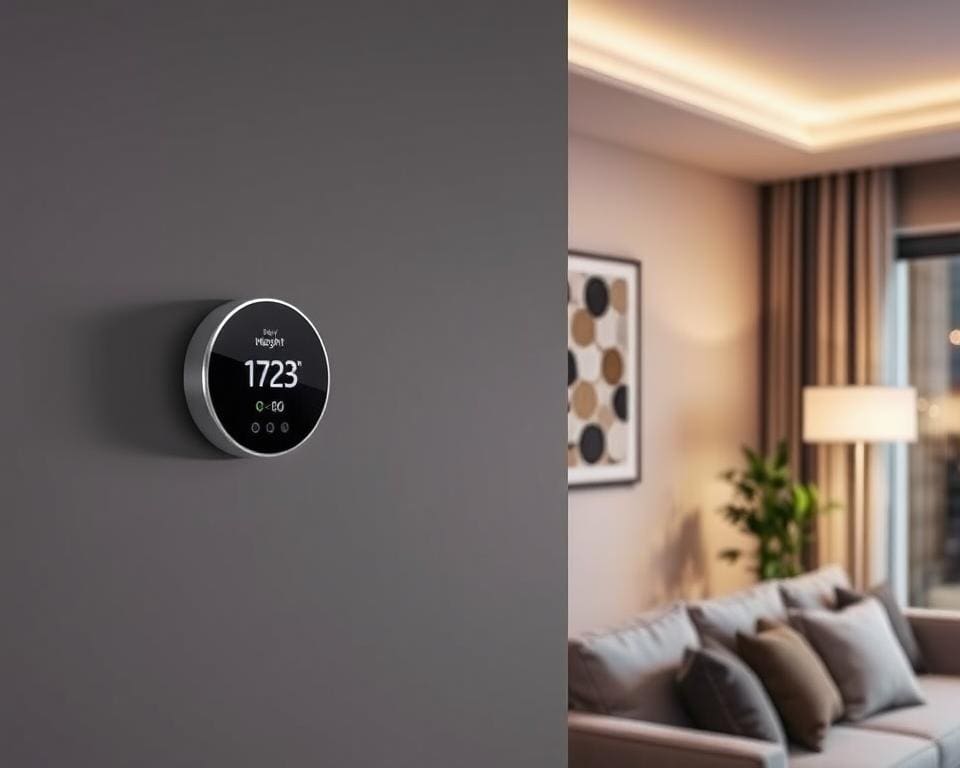 Slimme thermostaten met een dag- en nachtstand