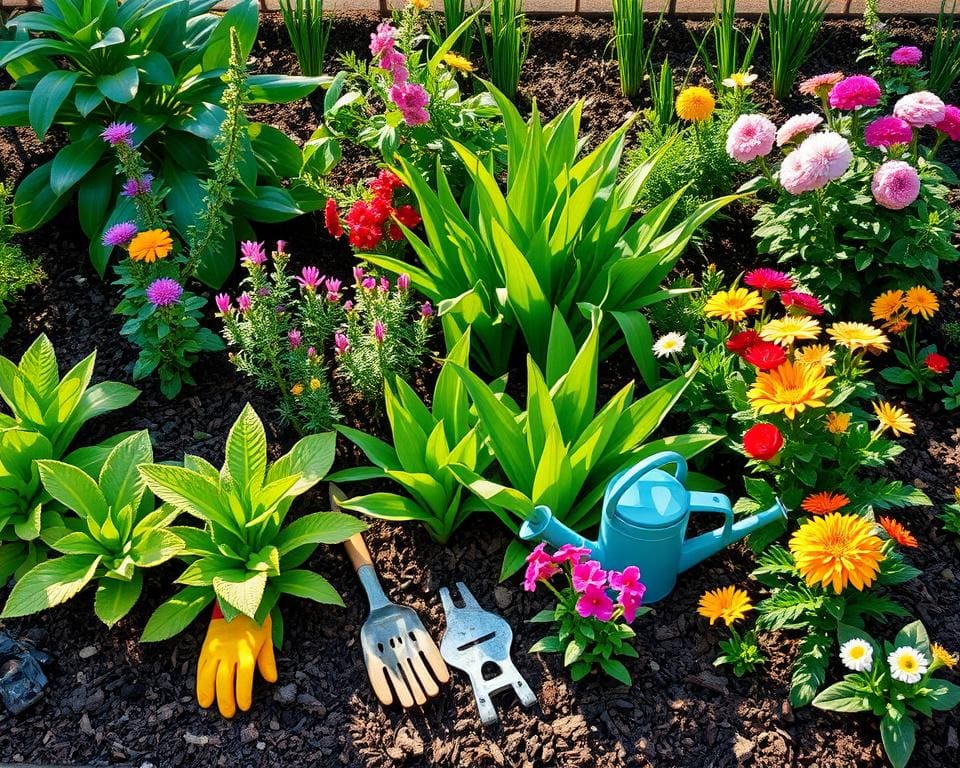 Vaste planten verzorgen tips