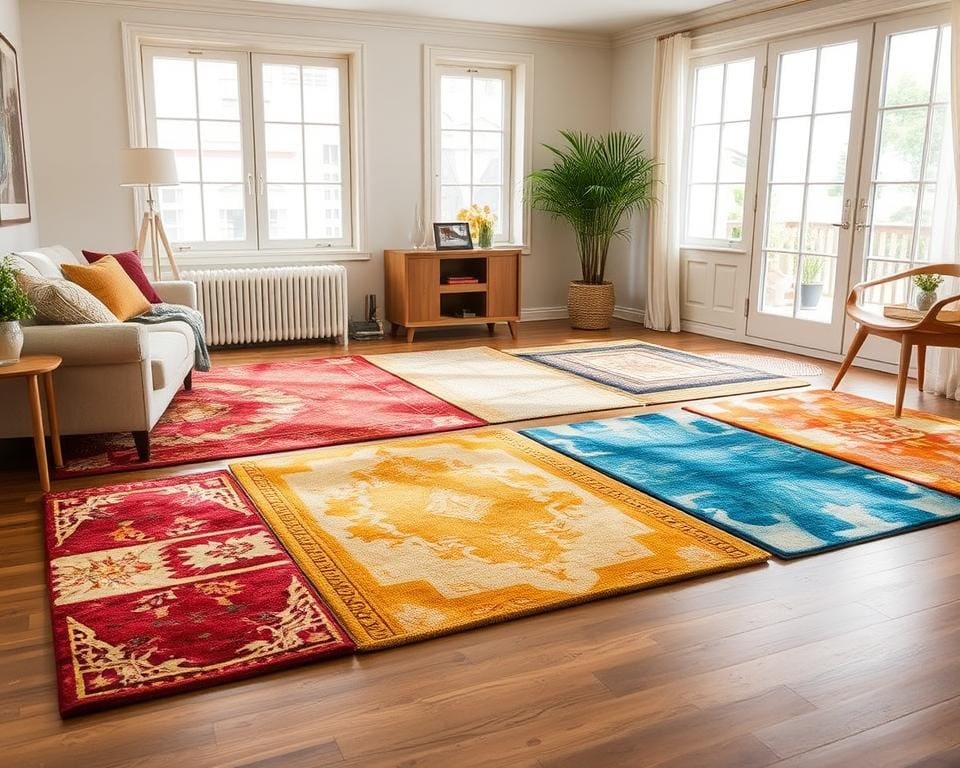 Vloerkleden met antislip en vlekbestendigheid