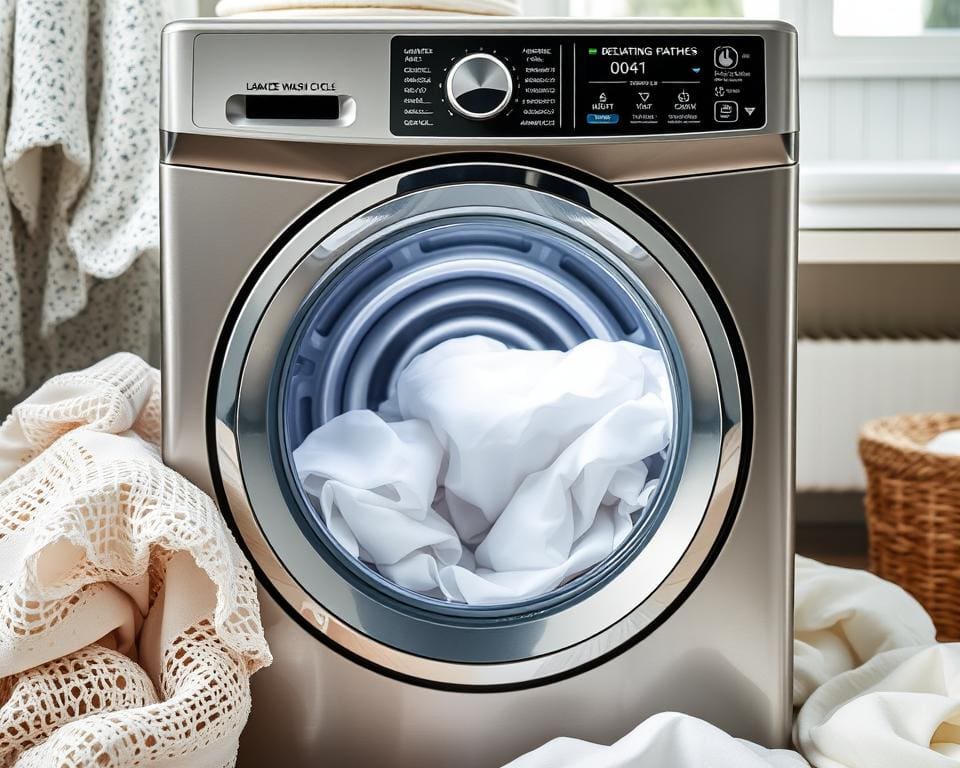 Wasmachines met een aparte vak voor delicate stoffen