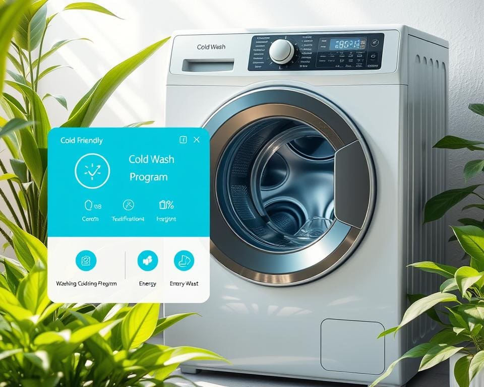 Wasmachines met een eco-programma voor koud wassen