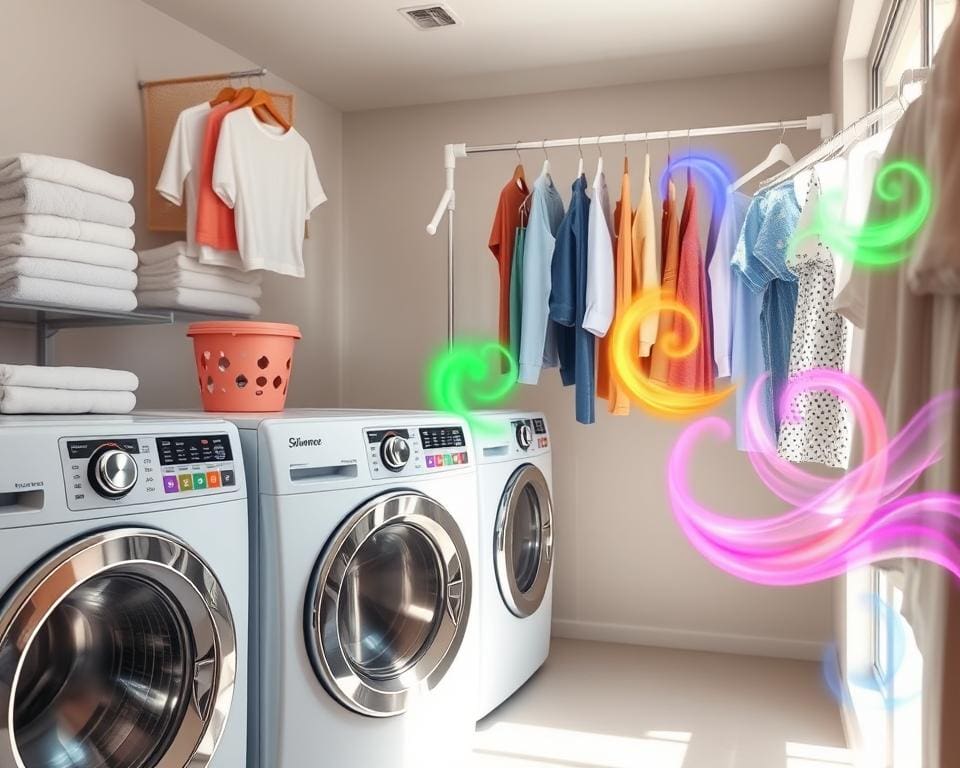Wasmachines met geurverfrissende programma's
