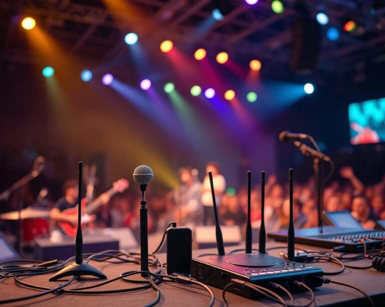 Wat maakt draadloze muziekapparatuur flexibel voor live-optredens?