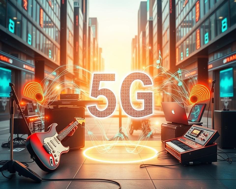 Wat zijn de voordelen van 5G voor mobiele muziekapparatuur?