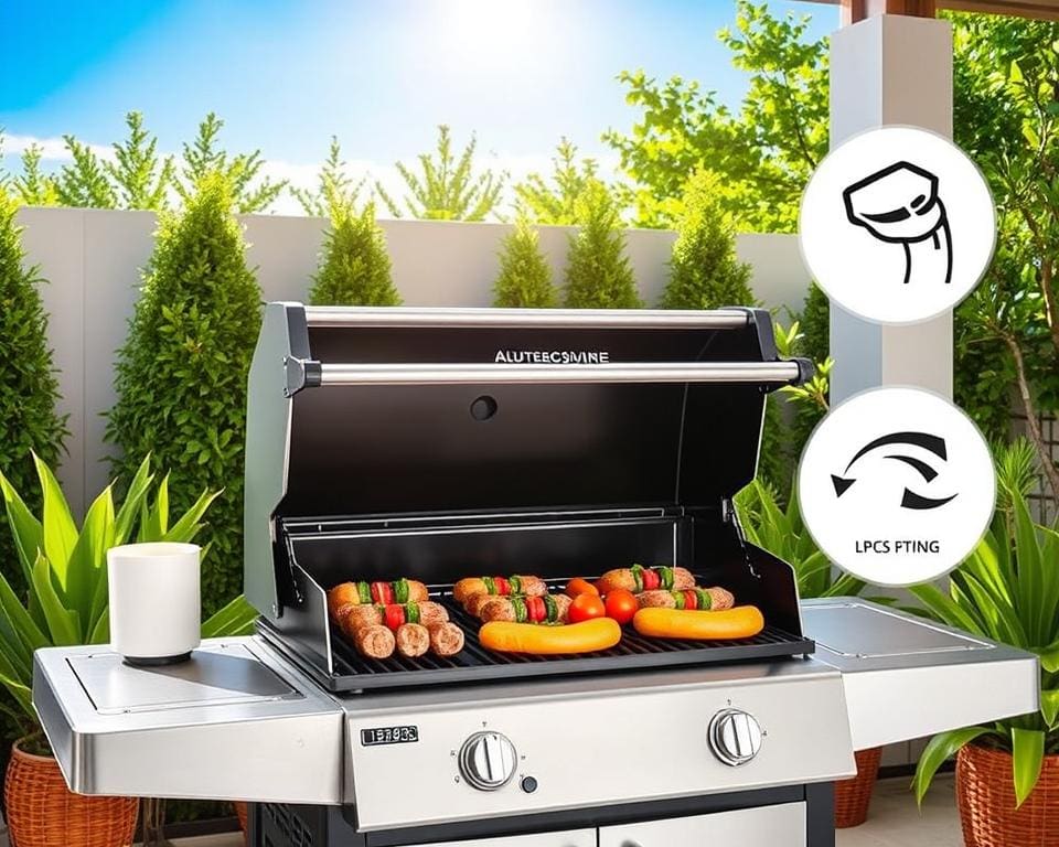 beste elektrische BBQ met automatische temperatuurregeling