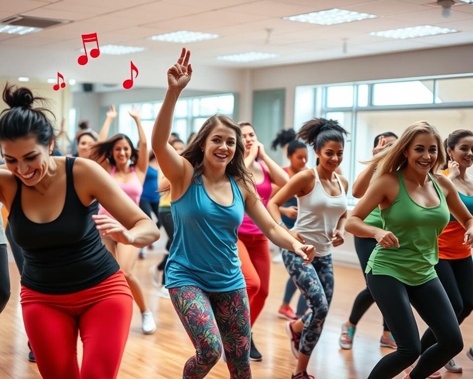 calorieverbranding tijdens Dansfitness