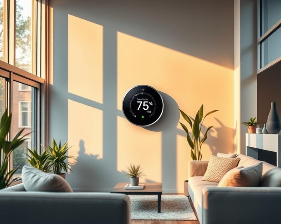energiebesparing met slimme thermostaten