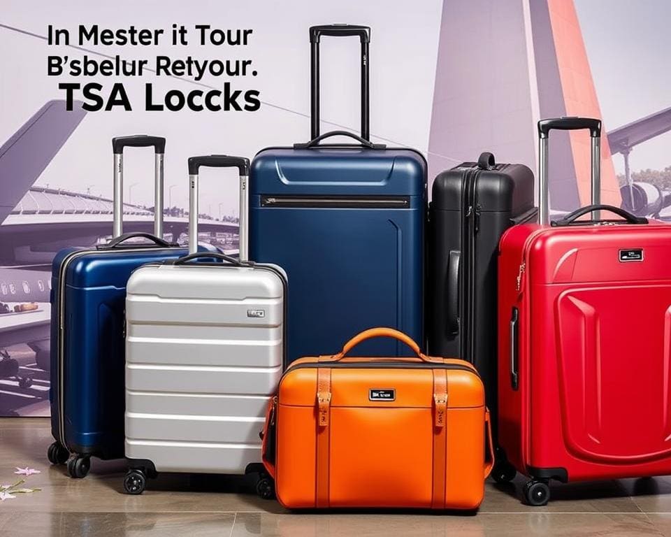 koffers met TSA-slot