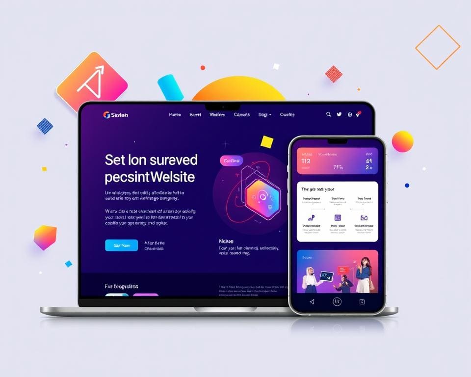 nieuwe website design