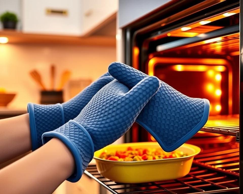 ovenhandschoen hittebestendig