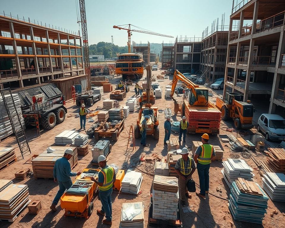 productiviteit verbeteren op de bouwplaats