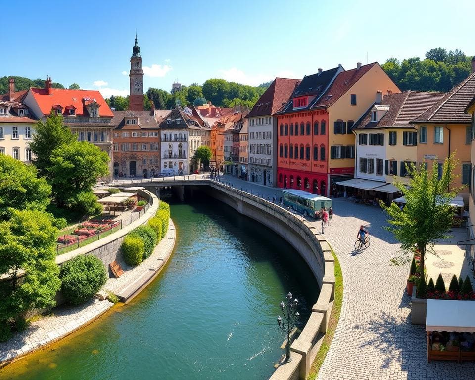 verborgen schatten Ljubljana