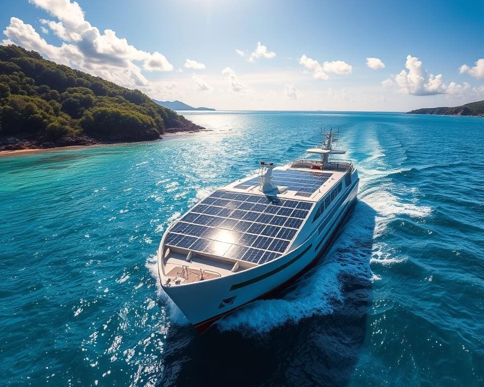 voordelen zonne-energie voor scheepvaart