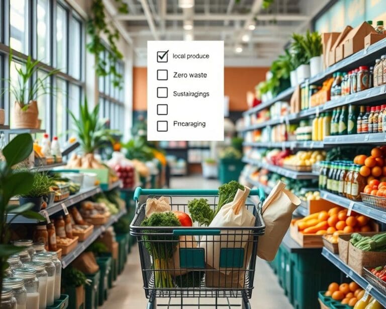 Checklist voor duurzame boodschappen doen