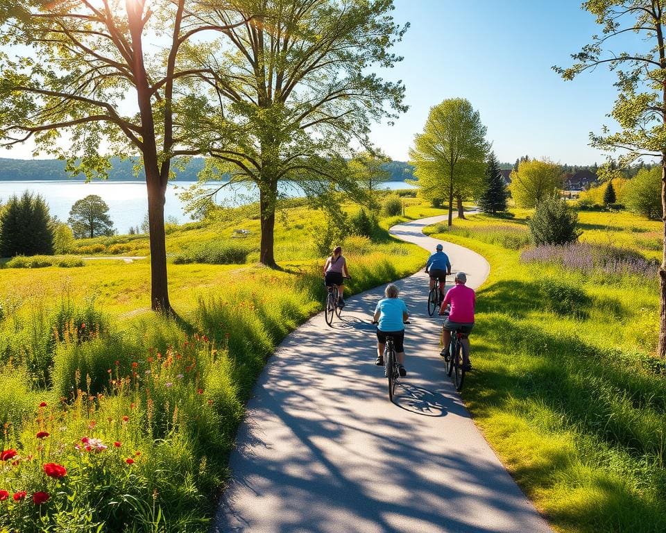 Fietsroutes voor een actieve en gezonde levensstijl