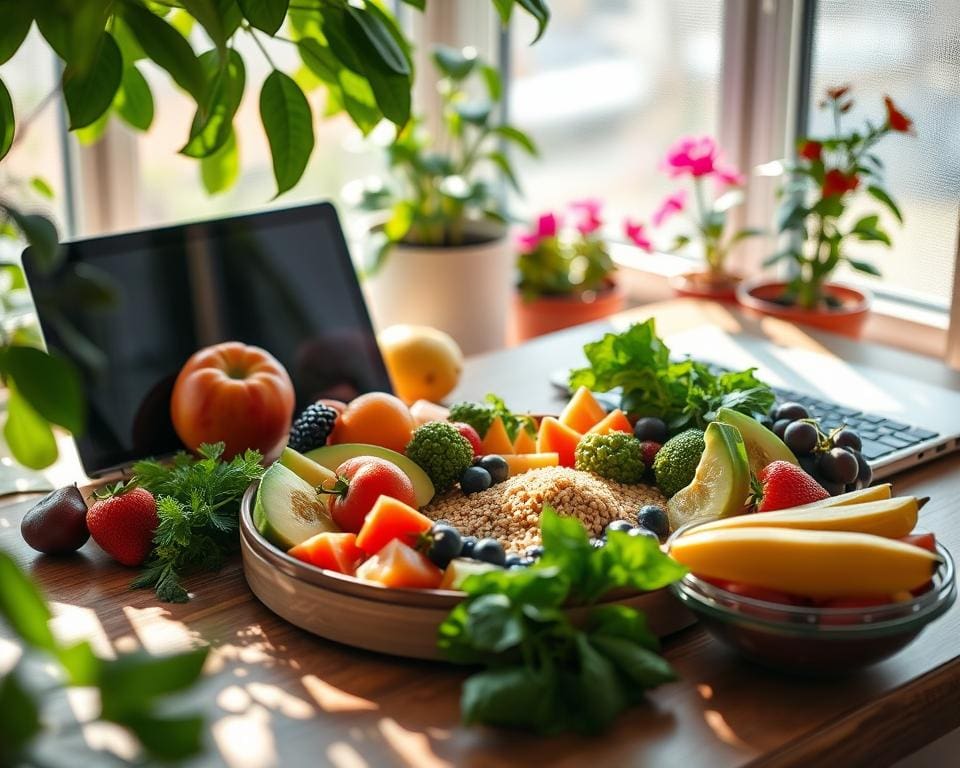 Mindful lunchen met een stressvrij dieet