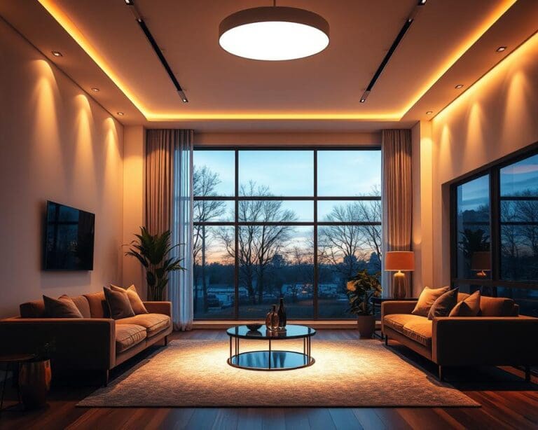Slimme verlichting met automatische schemering