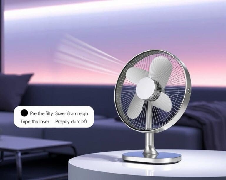 Tafelventilatoren met ionisatiefunctie