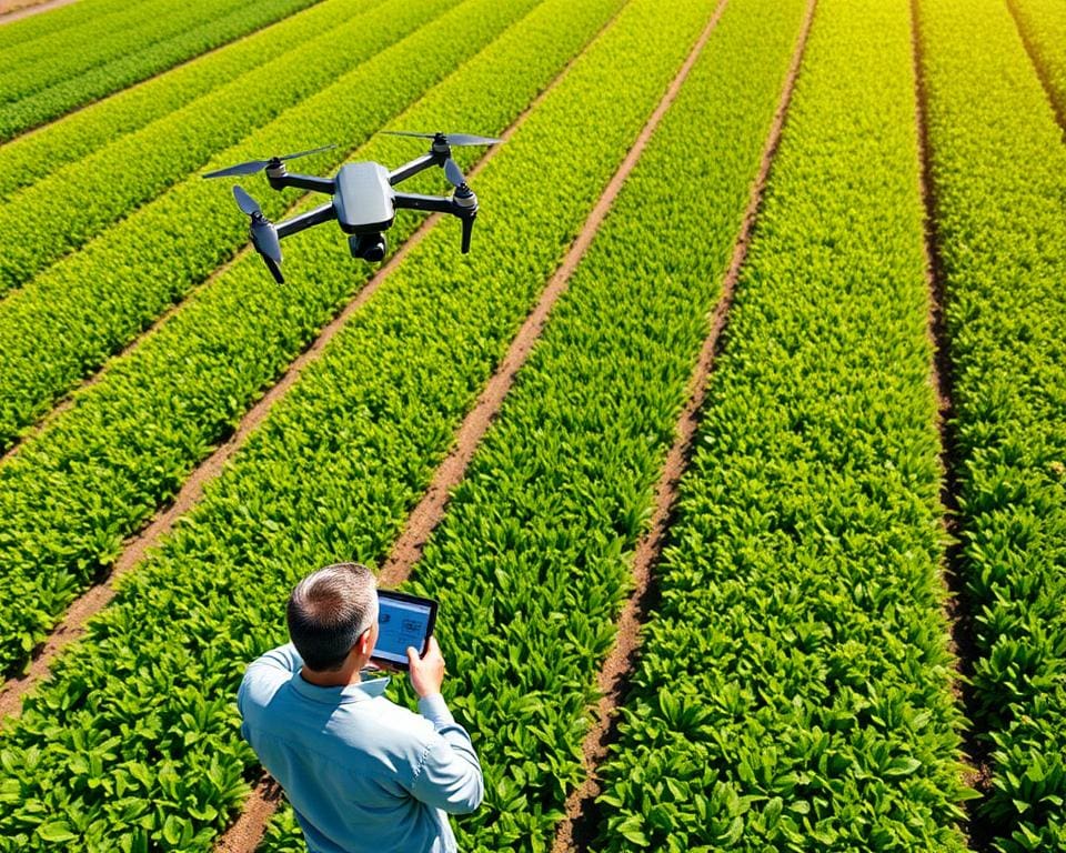 Voordelen drone gebruik in landbouw