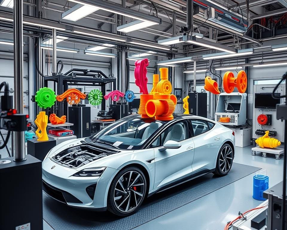 Wat zijn de voordelen van 3D-printing in de auto-industrie?