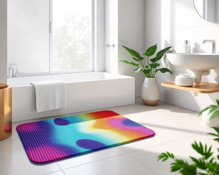 Douchematten met een antislip profiel