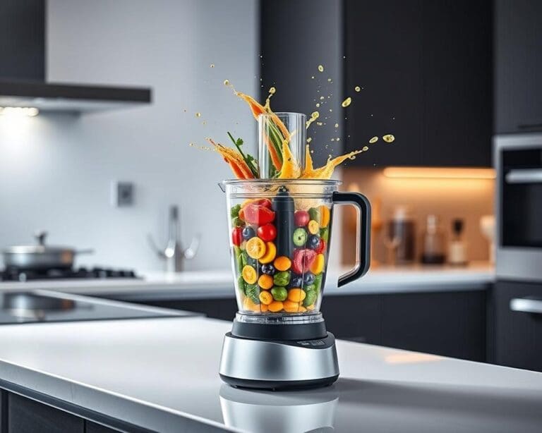 Keukenmachines met een anti-spatfunctie