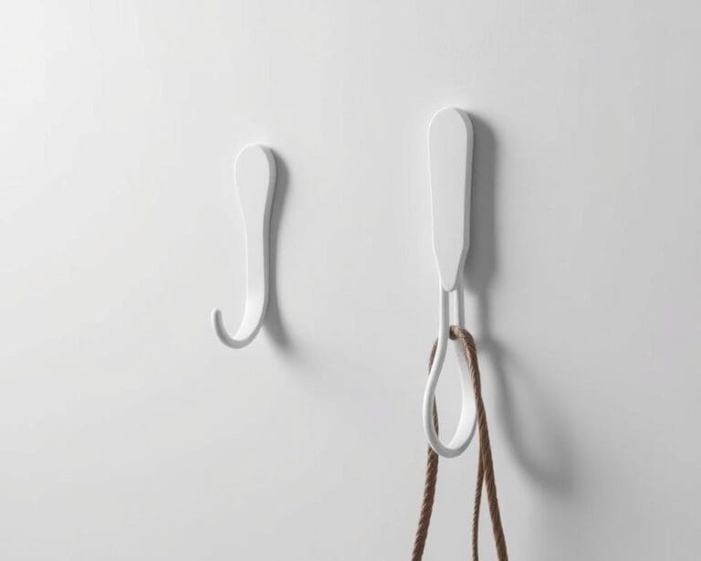 Wandhaken met een minimalistische uitstraling