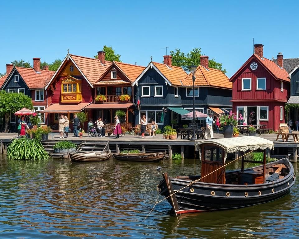 levendige folklore in Marken