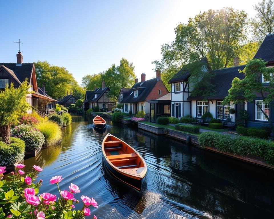 mooiste vaarroutes Giethoorn