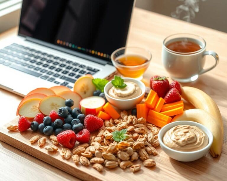 Gezonde snacks voor lange werkuren