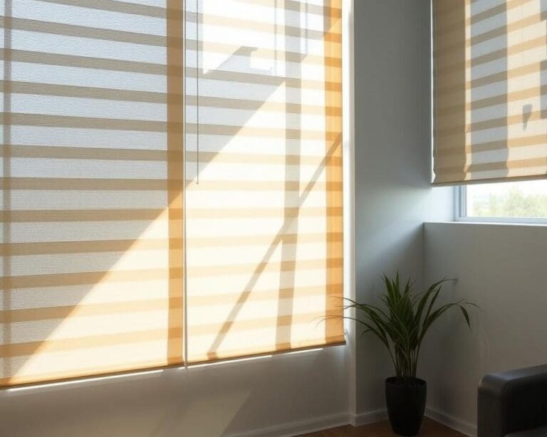 Thermische jaloezieën met een reflecterende laag