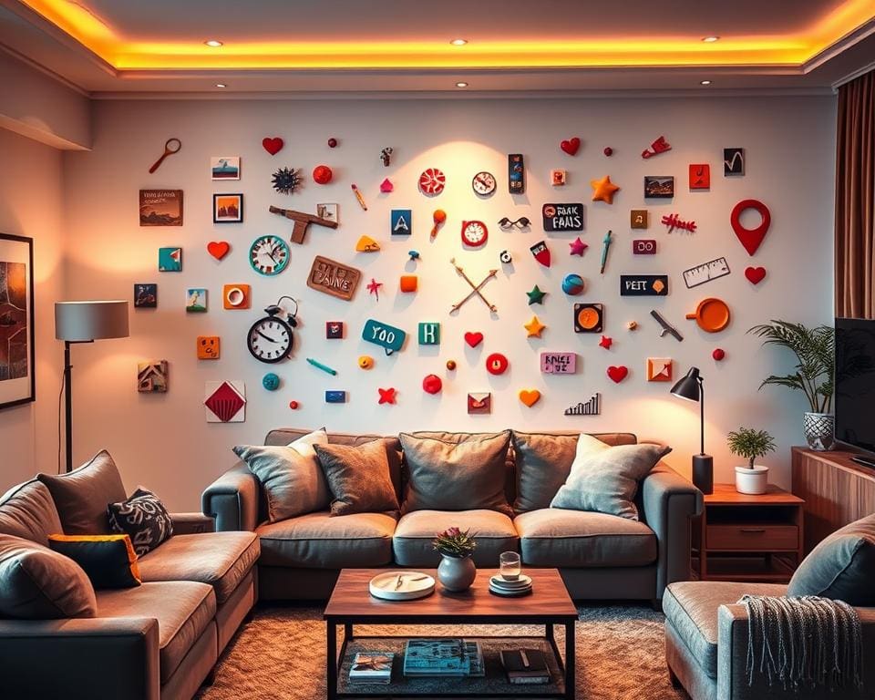 impact van muurstickers op interieurdesign