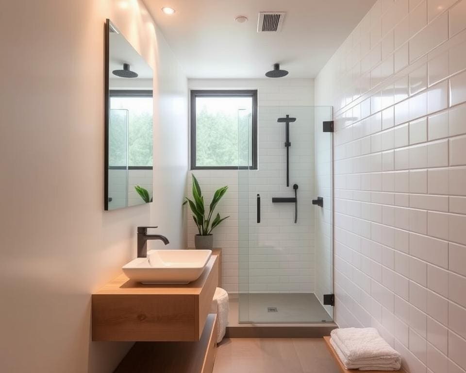 Zo richt je een kleine badkamer praktisch in