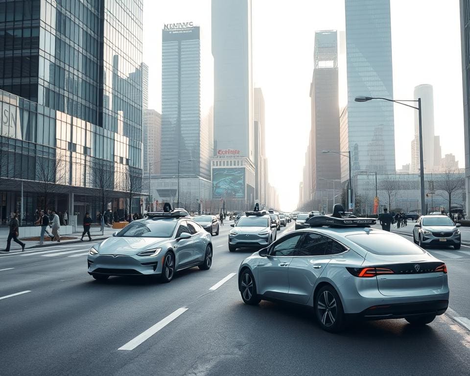 productie autonome voertuigen