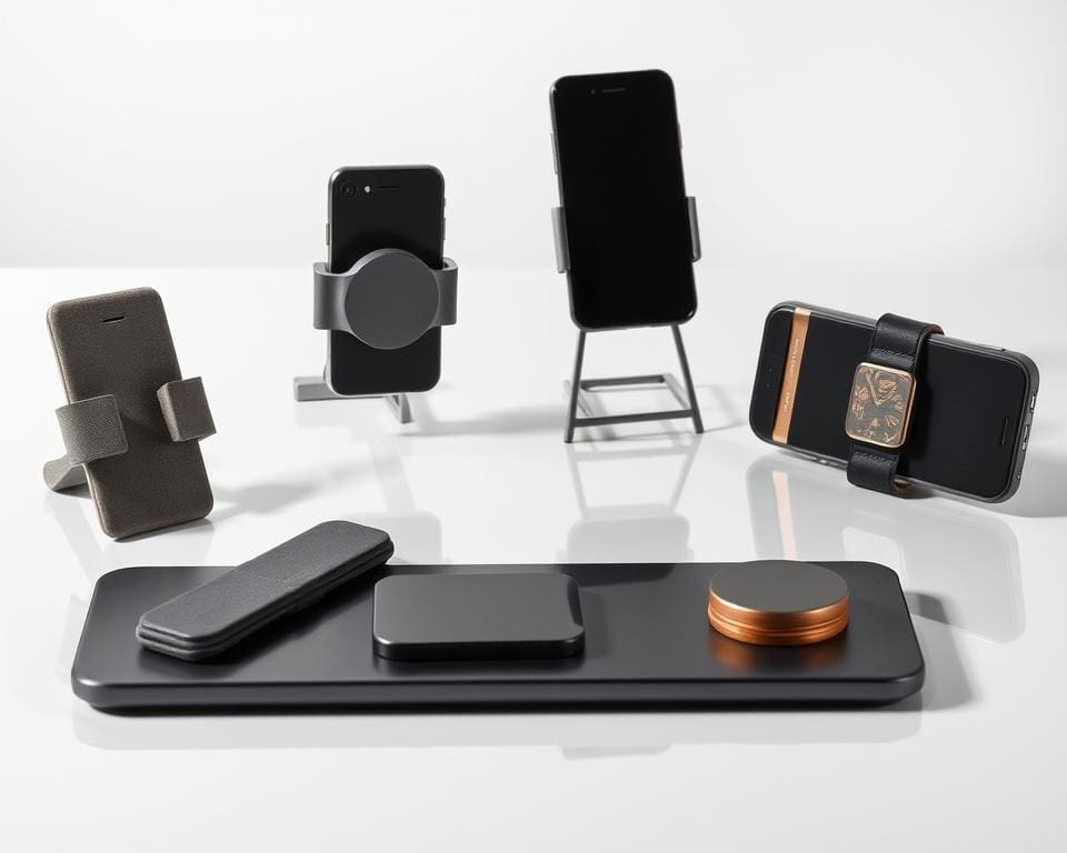 stijlvollen telefoonhouders