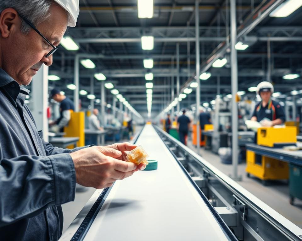 Wat doet een kwaliteitscontroleur in de productie?