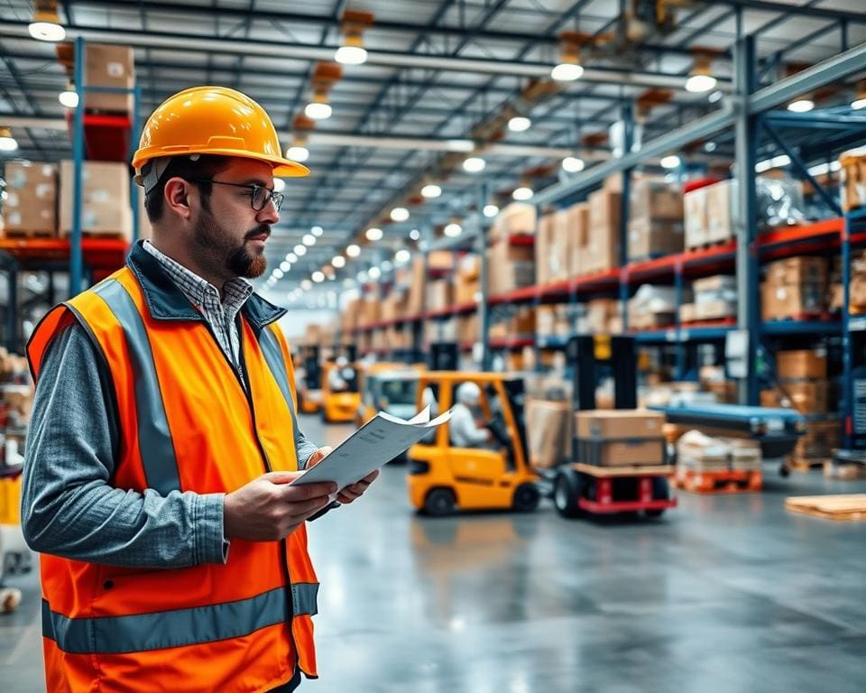 Wat doet een logistiek coördinator in de fabriek?