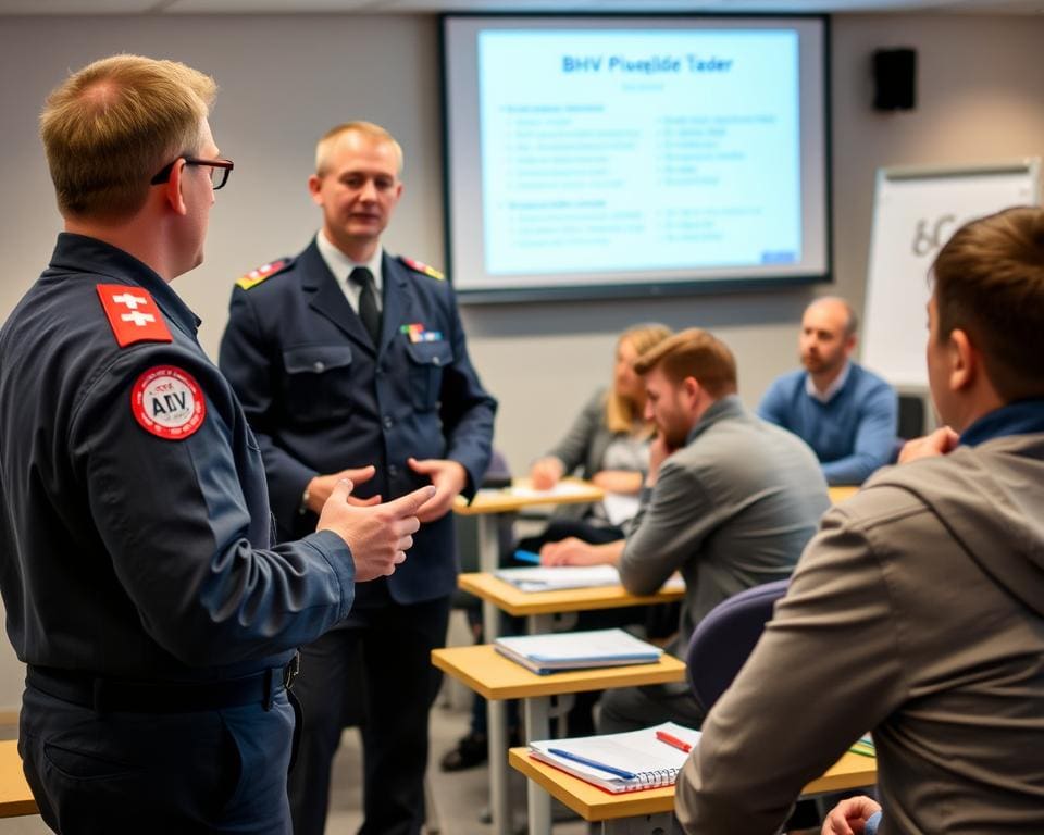 Wat leer je tijdens een BHV ploegleider cursus?