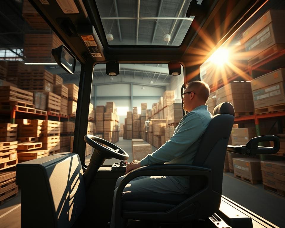 ergonomie voor reachtruckchauffeurs