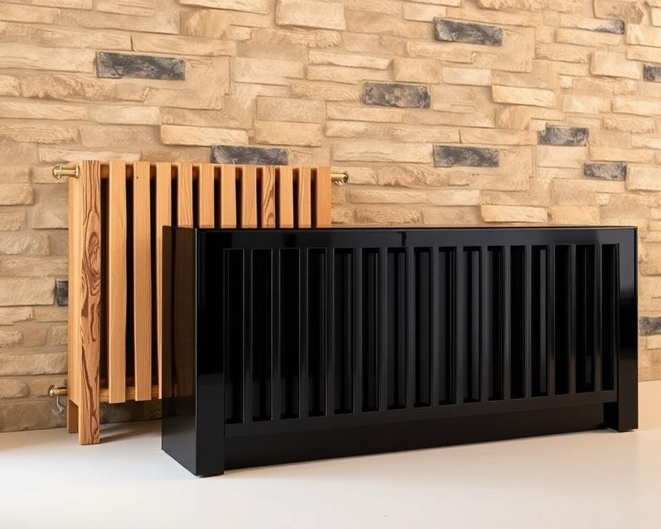 populaire materialen radiatorombouw