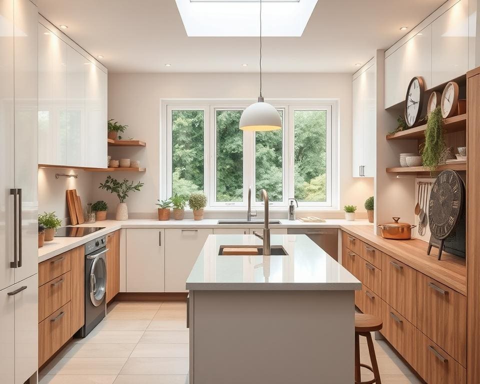 trendy bijkeuken design